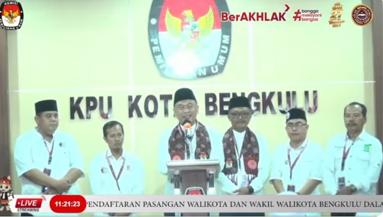 Dani Hamdani dan Sukatno Resmi Daftar ke KPU Bengkulu, Siap Jadikan Masyarakat Pintar, Kuat, dan Bugar
