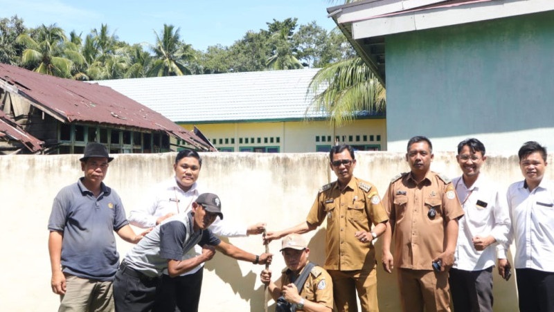 Kementerian Agama Kabupaten Kaur Lakukan Pengukuran  Tanah untuk Gedung Balai Nikah dan Manasik Haji