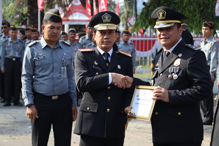 Kanwil Kemenkumham Bengkulu Gelar Upacara Peringatan Hari Pengayoman ke-79
