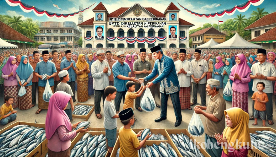 Pemprov Bengkulu Bagikan 3 Ton Ikan Bandeng untuk Warga pada Hari Minggu