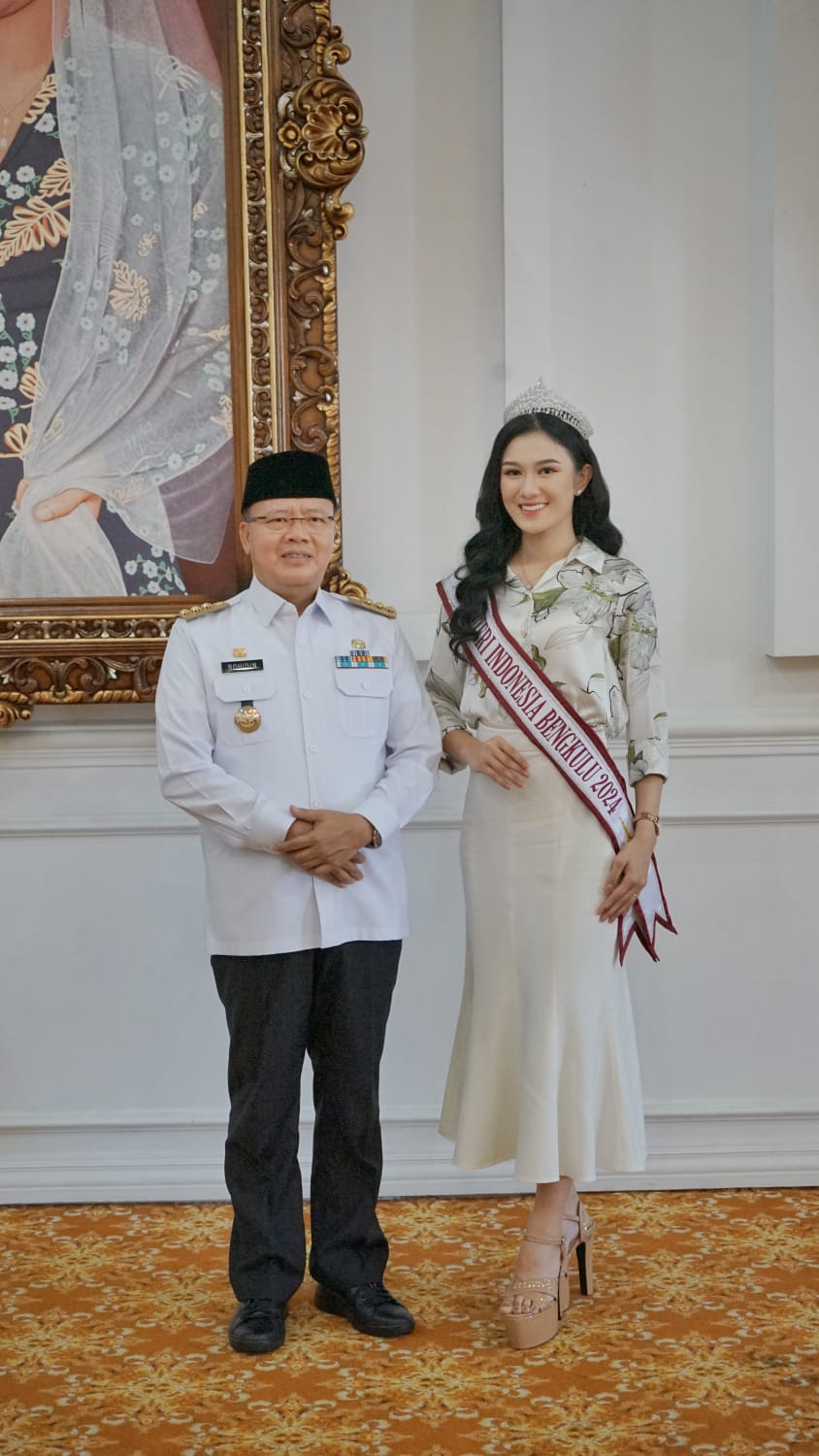 Gubernur Bengkulu Dukung Nabila Putri Bintadytama di Ajang Puteri Indonesia 2024