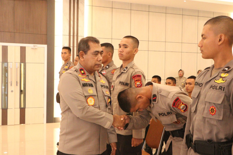 Orientasi Pratugas, Wakapolda Bengkulu Berikan Pembekalan kepada Bintara dan Tamtama Remaja