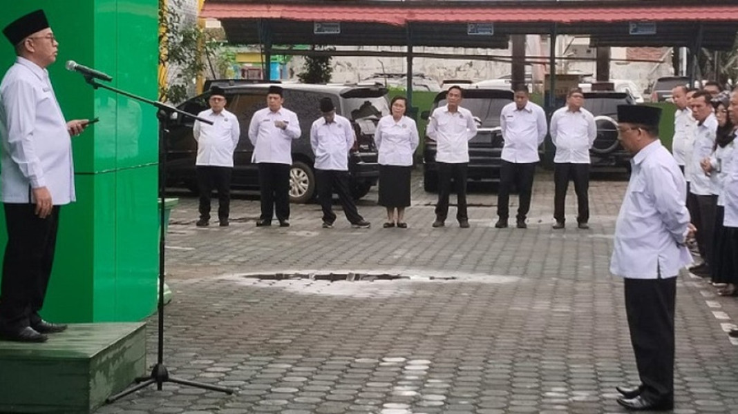 Kakanwil Kemenag Bengkulu Pimpin Apel Pagi, Sampaikan 8 Pesan Menteri Agama untuk Jajaran