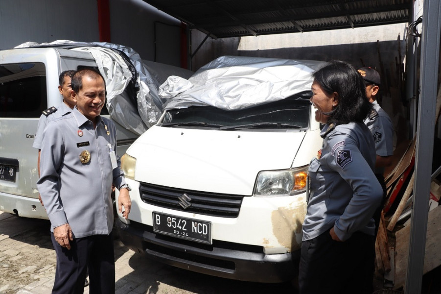 Kakanwil Kemenkumham Bengkulu Pastikan Pengelolaan Barang Sitaan Negara Terawat dengan Baik