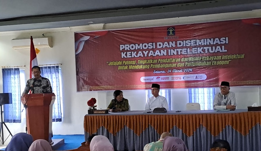 Kemenkumham Bengkulu Gencarkan Promosi dan Diseminasi Kekayaan Intelektual di Kabupaten Seluma