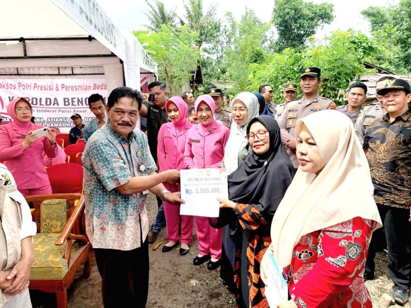 Dinsos Kepahiang Dukung Program Bedah Rumah, Warga Kurang Mampu Terbantu