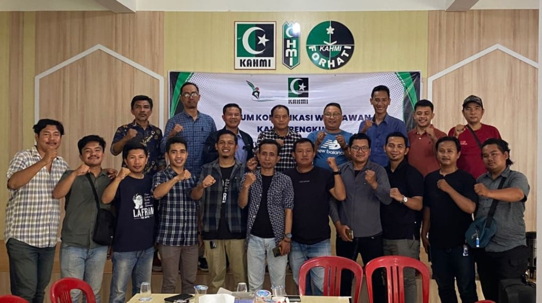 Alwin Feraro ketua FKW KAHMI; Perkuat sinergi dan Peningkatan Kualitas Wartawan.