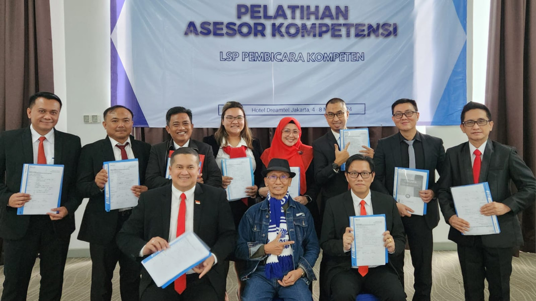 LSP Pembicara Kompeten Kini Diperkuat oleh 11 Asesor Berkompetensi
