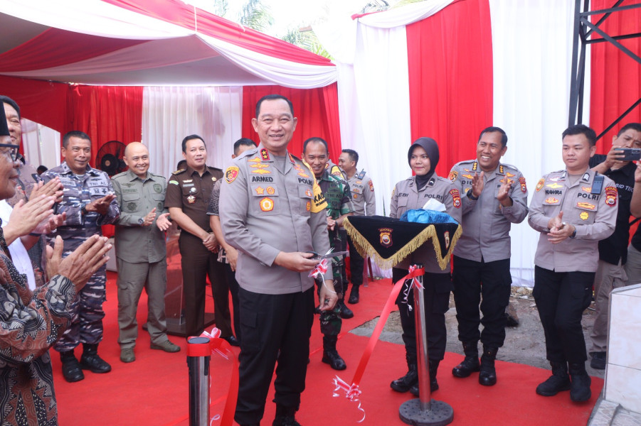 Kapolda Bengkulu Resmikan Fasilitas Air Bersih pada HUT Bhayangkara ke-78