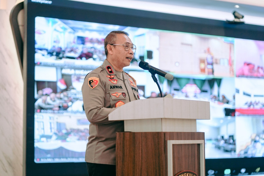 Kapolda Bengkulu Pimpin Rapat Koordinasi Lintas Sektoral untuk Kesiapan Pengamanan Pilkada 2024