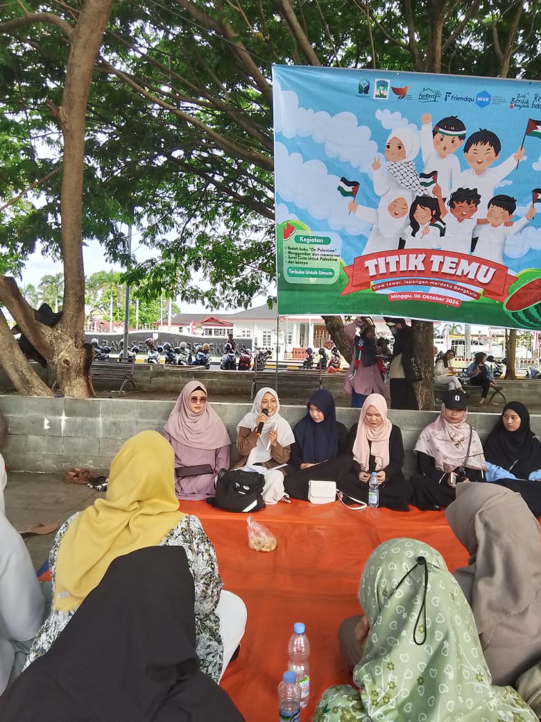 Peringati Satu Tahun Genosida Gaza, Pemuda Bengkulu Gelar Titik Temu Solidaritas
