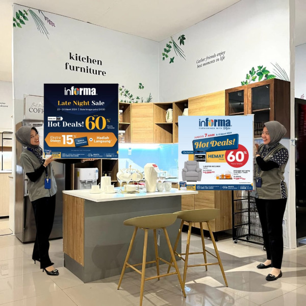 Informa Bengkulu Tawarkan Diskon Besar-Besaran Jelang Idul Fitri: Dapatkan Hot Deal 60% dan THR Extra 15%!