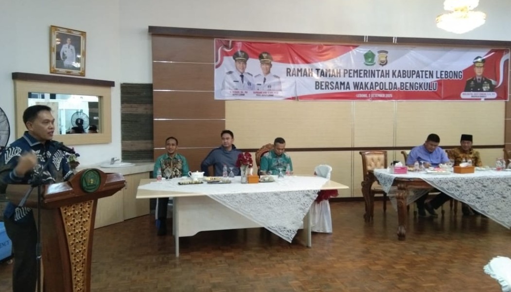 Malam Keakraban di Rumdin, Pemkab Lebong dan Polda Bengkulu Pertegas Komitmen Kolaborasi