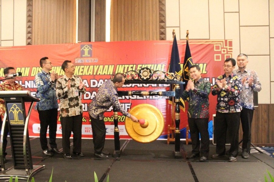 Hari Kekayaan Intelektual: Kakanwil Kemenkumham Bengkulu Ajak Masyarakat dalam Promosi KIK
