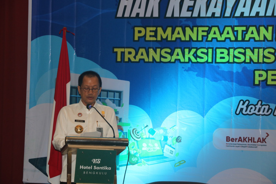Kanwil Kemenkumham Bengkulu Gelar Sosialisasi Pencegahan Pelanggaran Kekayaan Intelektual