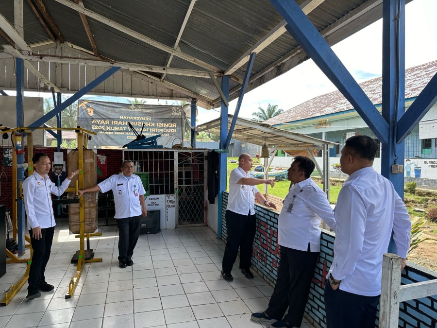 Kanwil Kemenkumham Bengkulu Gelar Monitoring Persiapan Pemilu 2024 di Rutan Manna