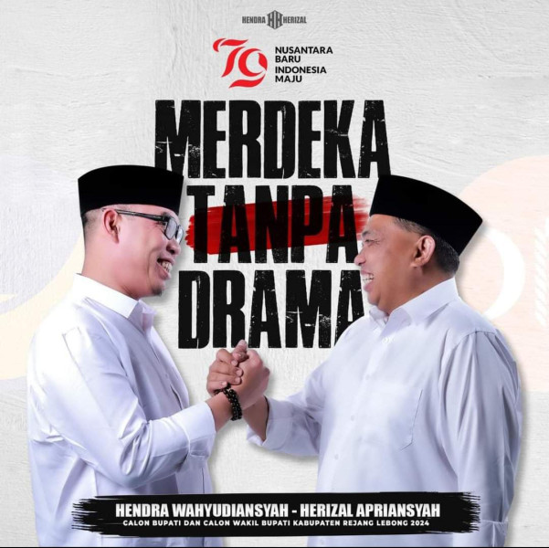 Hendra-Herizal Siap Daftar ke KPU Rejang Lebong Besok, Ribuan Massa Diperkirakan Hadir