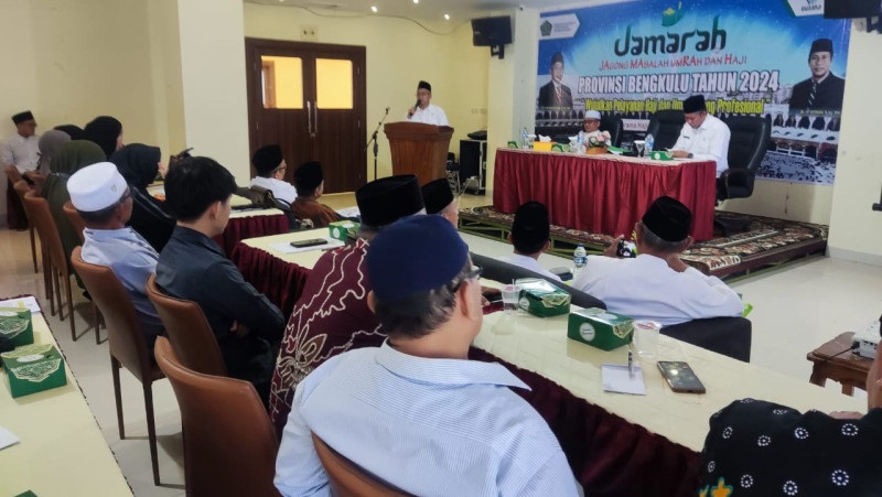 JAMARAH 2024: Kakanwil Kemenag Bengkulu Tegaskan Pentingnya Sinergi untuk Penyelenggaraan Haji