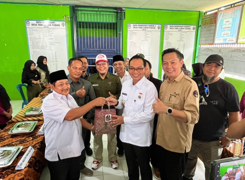 Bupati Teddy Rahman Apresiasi Desa Taba Lubuk Puding Masuk 10 Besar Desa Wisata Provinsi Bengkulu