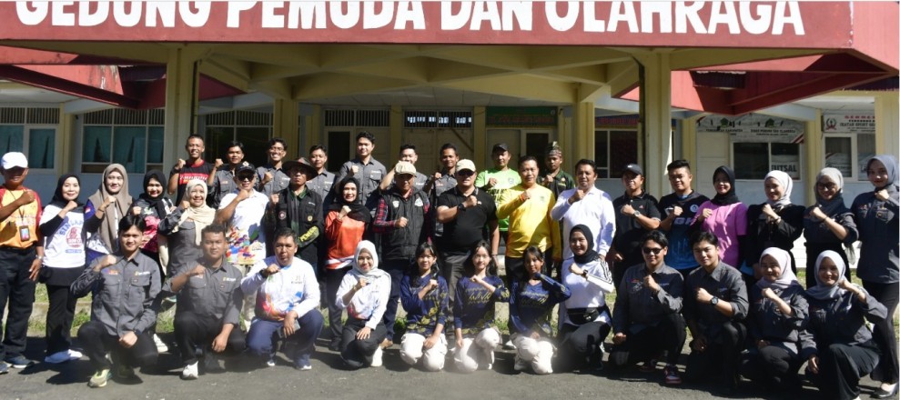 Dispora Rejang Lebong Lepas Kontingen Fornas dan JPD, Targetkan Prestasi Nasional