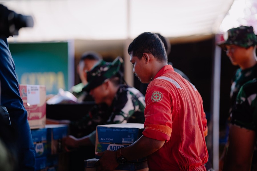 Pertamina Patra Niaga Regionsl Sumbagsel Sigap Salurkan Bantuan untuk Korban Gempa Bengkulu