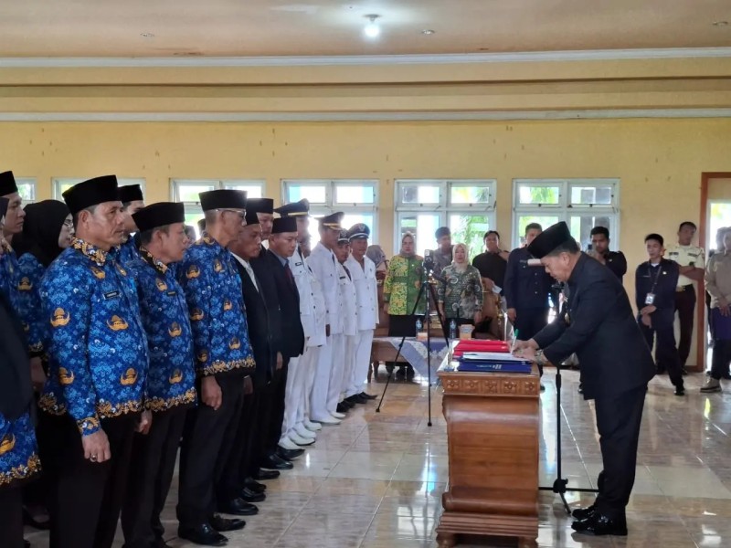 Formasi Baru Pemkab Lebong: 7 Pejabat Eselon II Bergeser, Puluhan Administrator Dimutasi