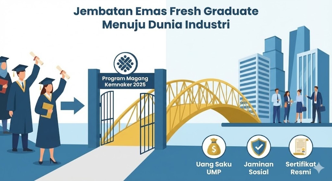 Masuk Paket Akselerasi Ekonomi 2025, Program Magang Kemnaker Jadi Sekoci Penyelamat Fresh Graduate