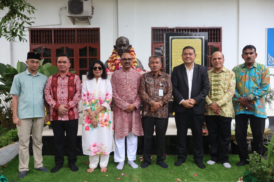 Peringatan Gandhi Jayanti di Medan, Simbol Persahabatan India–Indonesia