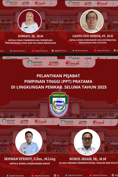 Ini Daftar Lengkap Pejabat Eselon II yang Dirotasi Bupati Teddy Rahman