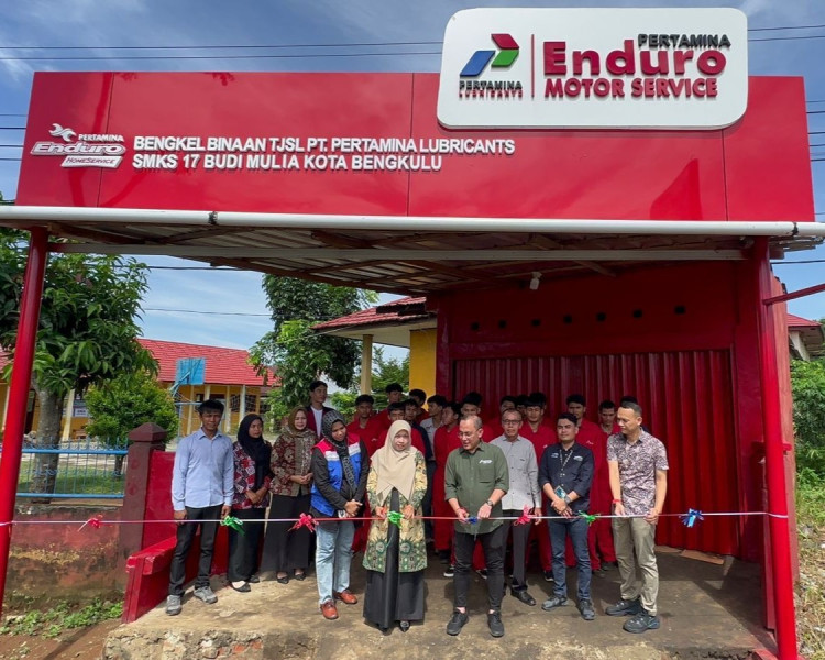 Pertamina Lubricants Memajukan SDM Indonesia  Melalui Enduro Home Service di Sumatera