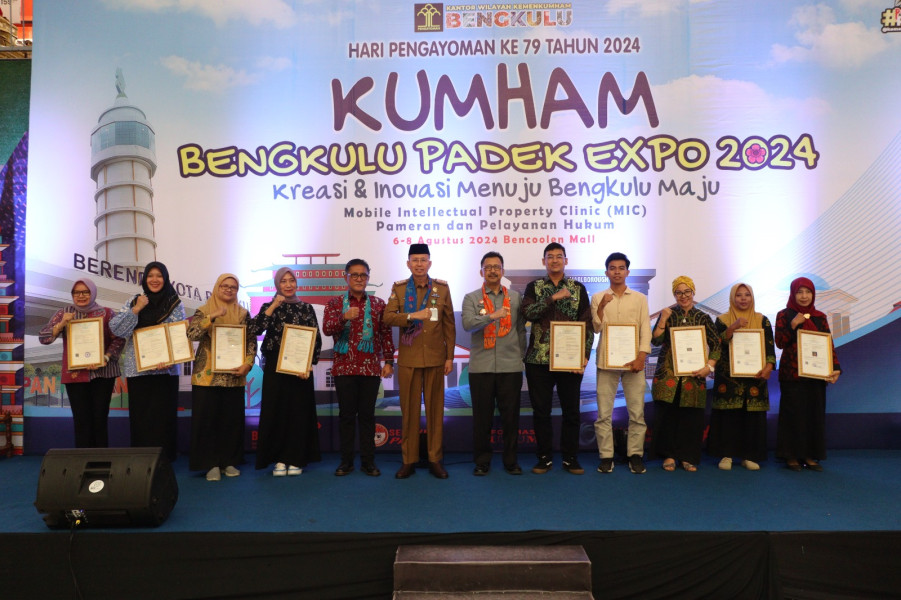 Kumham Bengkulu Padek Expo 2024: Dorong UMKM dan Perlindungan Kekayaan Intelektual
