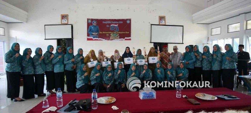 Meriahkan HKG ke-53 dan HUT ke-22 Kabupaten Kaur, TP PKK Gelar Lomba Rebana