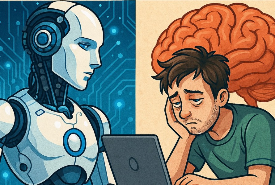 Benarkah AI Mengundang Kemajuan Dunia dan  Menghadirkan Kemunduran Otak Manusia?