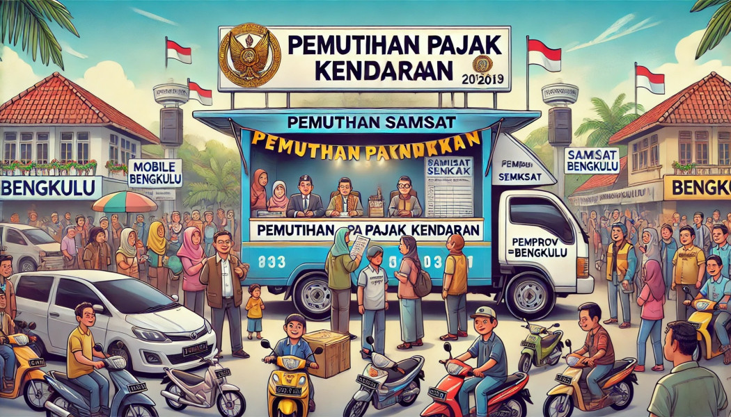 Program Pemutihan Pajak Kendaraan Bengkulu: Targetkan 4000 Unit dengan Layanan Samsat Keliling