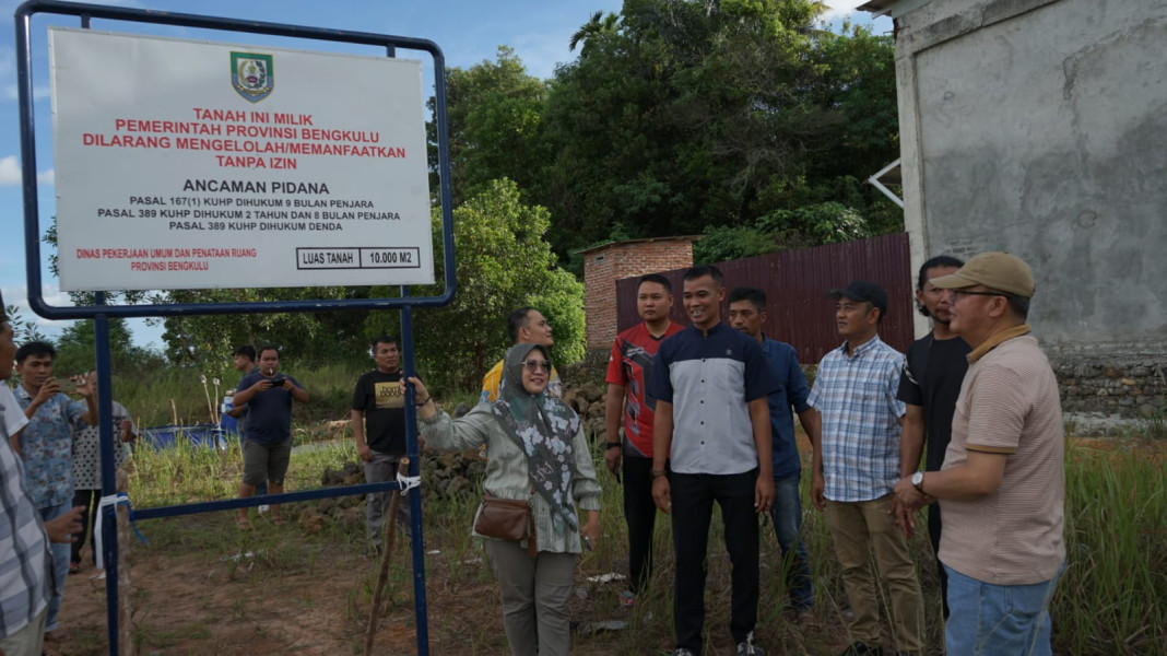 Gubernur Rohidin Tinjau Lahan Pembangunan Proyek Strategis Nasional di Pekan Sabtu