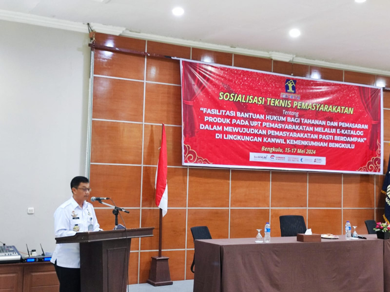 Wujudkan Pemasyarakatan Pasti Berdampak: Kemenkumham Bengkulu Gelar Sosialisasi Teknis Pemasyarakatan TA 2024