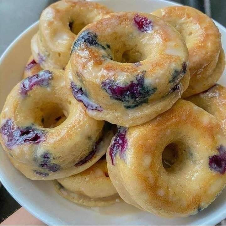 Resep Donat Blueberry Panggang yang Lezat dan Sehat