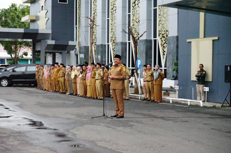 Wagub Mian Pimpin Apel Perdana: Semangat Baru, Kerja Cepat Bantu Rakyat