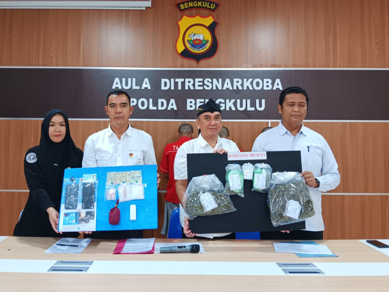 Penggerebekan Narkotika di Rejang Lebong: Polda Bengkulu Tangkap 3 Orang