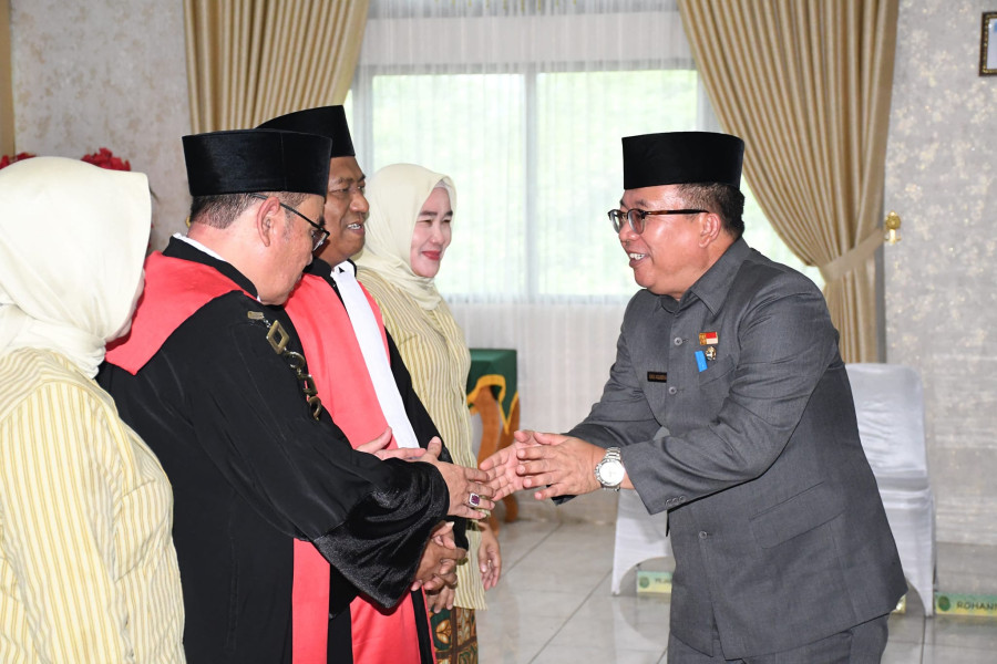 Agus Hamzah Resmi Dilantik, Pemkot Bengkulu Dorong Sinergi dengan Pengadilan Negeri