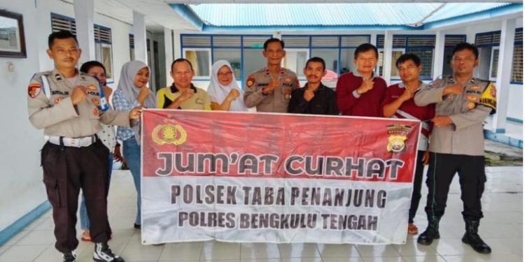 Jum’at Curhat Polsek Taba Penanjung Bahas Isu Masyarakat