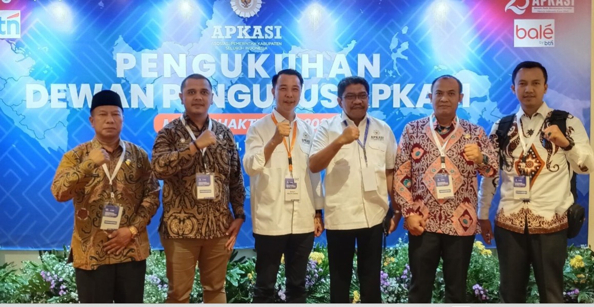 Bupati Rejang Lebong Dikukuhkan Sebagai Koordinator Wilayah APKASI Provinsi Bengkulu 2025–2030