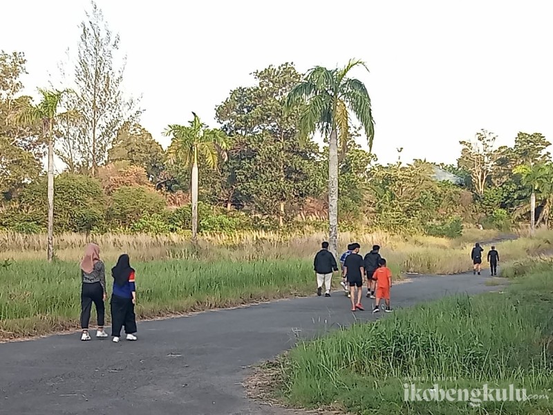 Lahan STQ Jadi Tempat Joging Favorit Mahasiswa