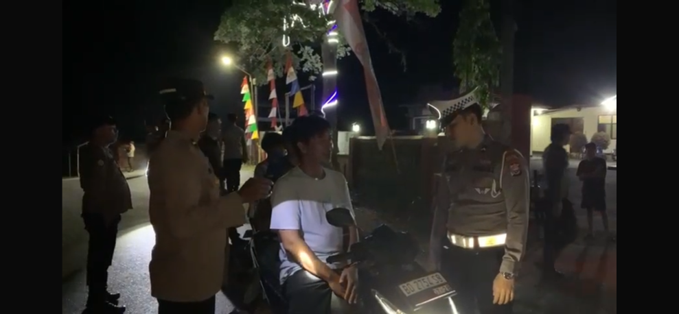 KRYD di Ketahun, Puluhan Kendaraan Dicegat Polisi