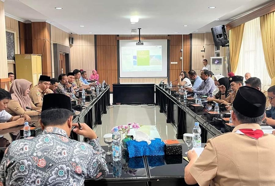 DLHK Bengkulu Bahas Zona Dumping untuk Pengelolaan Limbah Ramah Lingkungan