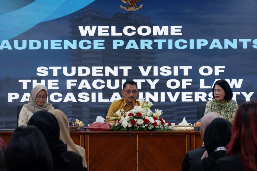Mahasiswa Program Pertukaran Pelajari Restorative Justice dalam Audiensi di Kejaksaan Agung