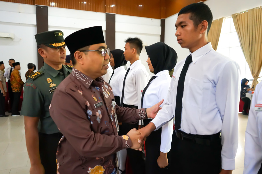 Pembukaan Diklat Paskibraka 2024: 58 Peserta Mulai Latihan di Bengkulu