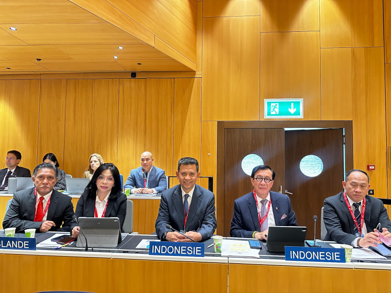 Menkumham Yasonna Laoly Pimpin Delegasi Indonesia dalam Konferensi Diplomatik di WIPO Jenewa
