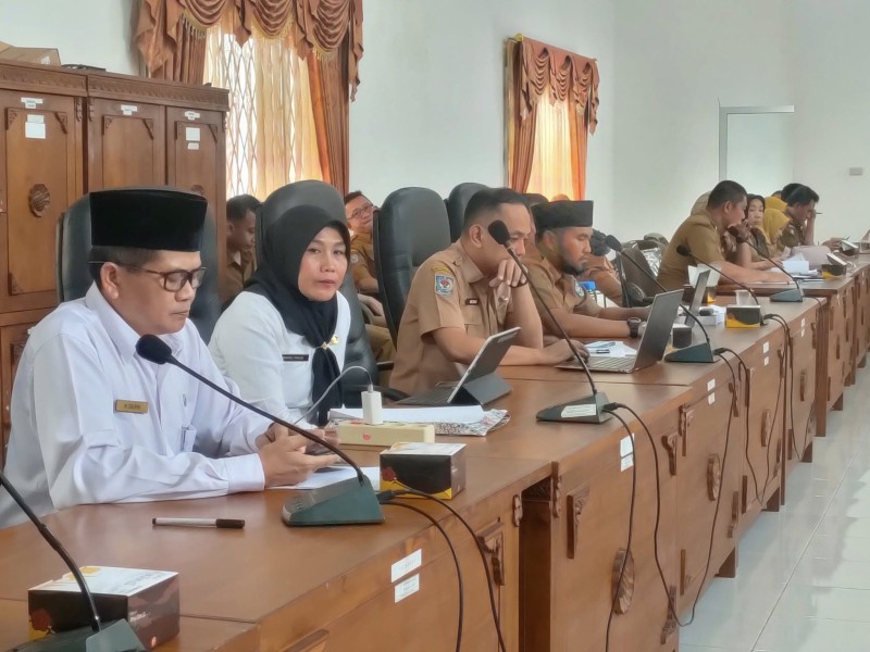 DPRD Kepahiang Gelar Rapat Gabungan Komisi Bahas Raperda RPJMD 2025–2030