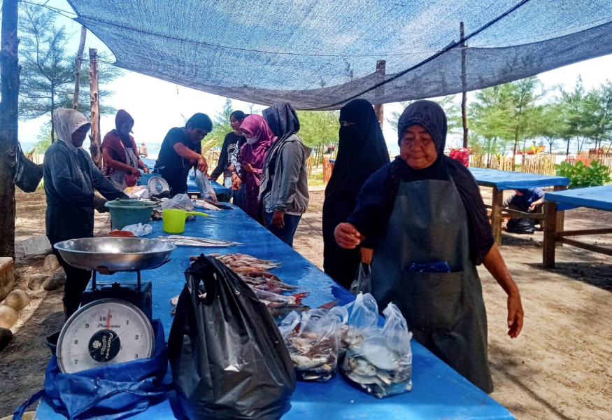 Beli Ikan Segar Langsung dari Nelayan di Pasar Bengkulu Pantai Zakat, Harga Terjangkau dan Berkualitas